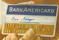 BankAmerica card.